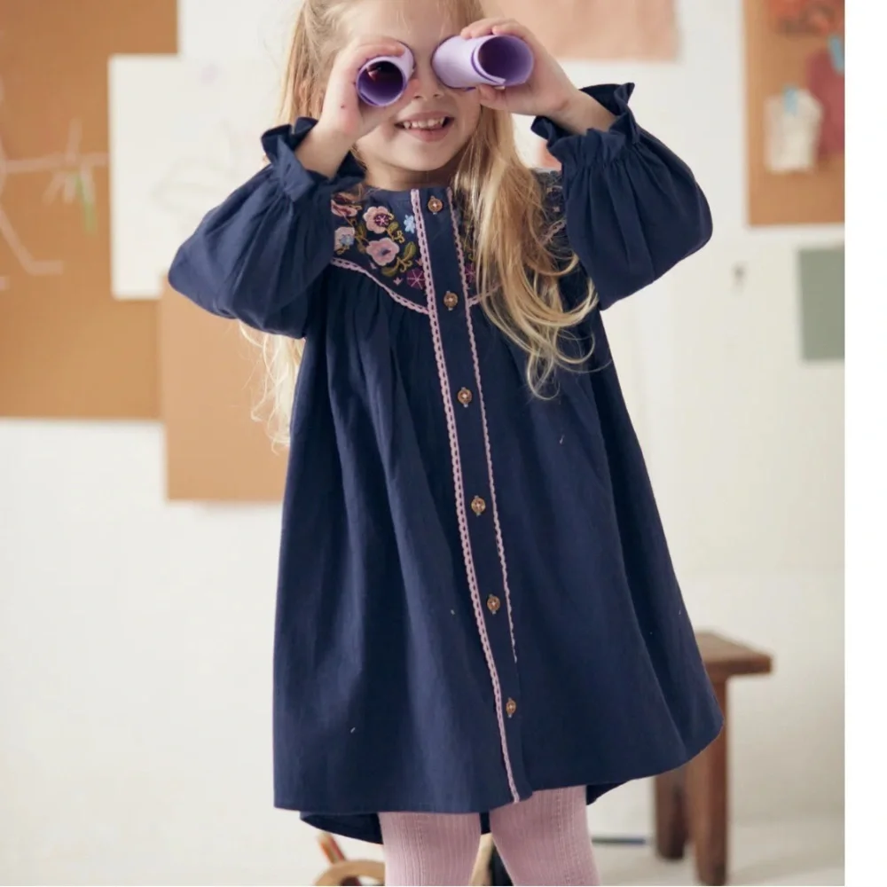 LOUISE MISHA mini DRESS FLORIANE-MIDNIGHT size 5